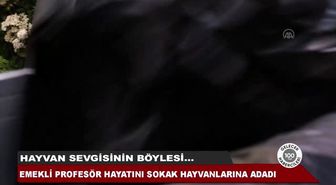 (Gelecek 100 Yılın Habercileri) Emekli olduktan sonra hayatını sokak hayvanlarına adadı