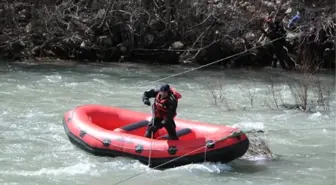 Munzur Nehri'nde kaybolan uzman çavuşu arama çalışmaları 8'inci günde