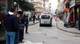 Yere yığılan şahsa, virüs korkusuyla kimse müdahale edemedi