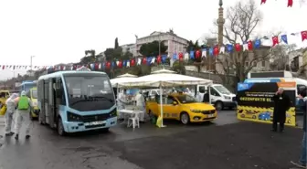 Üsküdar'da dezenfekte istasyonu kuruldu