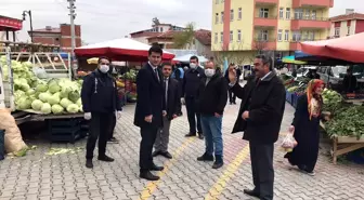 Kaymakam Şenay'dan halk pazarında inceleme