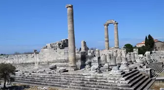 Apollon Tapınağı ve çevresi sessizliğe büründü