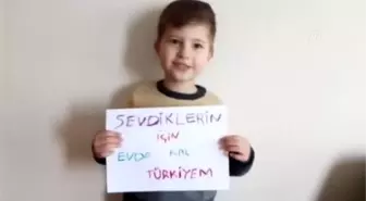 Gelibolulu öğrencilerden videolu 'Evde Kal' mesajı