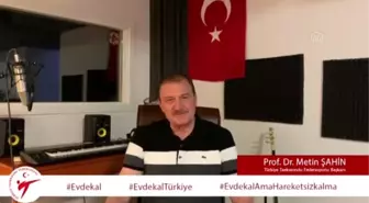 Milli tekvandoculardan 'evde kal ama hareketsiz kalma' çağrısı