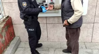 Polis ekiplerinden yaşlılara kesintisiz hizmet