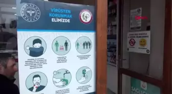 MUŞ'TA ECZANEDE KORONAVİRÜSE KARŞI BRANDALI ÖNLEM