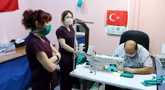 Üniversite hastanesinden yüz koruma siperi ve özel kabinli sedye üretimi