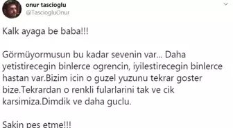 Dahiliye Profesörü Cemil Taşcıoğlu'nun oğlundan duygulandıran paylaşım