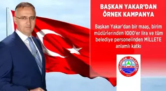 Başkanı Yakar'dan 'Bir maaş bağış' kampanyası