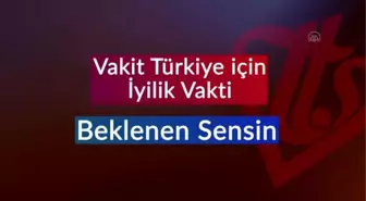 TDV'nin 'Vakit Türkiye İçin İyilik Vakti' kampanyasına destek