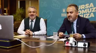 AK Parti'li Salman ve Alinur Aktaş'tan telekonferansla 'koronavirüs' toplantısı