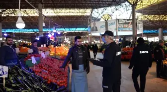 Hendek'te kapalı pazar yerine korona virüs düzenlemesi