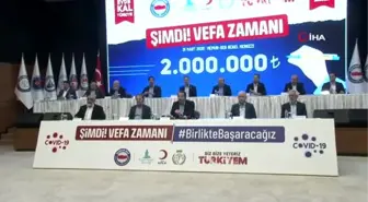 Memur-Sen'den milli dayanışma kampanyasına ve yardım kuruluşlarına toplam 2 milyon liralık destek