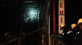 Van'da iş yeri yangını