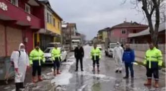 Başkan Özlü dezenfekte ekiplerini yalnız bırakmıyor