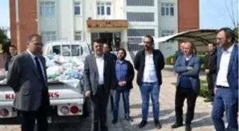 Didim AK Parti ihtiyaç sahipleri için 100 koli yardım topladı