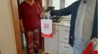 Lalapaşa Belediyesi evlere hijyen seti dağıttı
