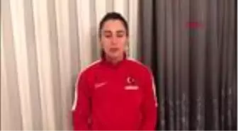 SPOR Milli karateci Meltem Hocaoğlu Akyol hem antrenman, hem de temizlik yapıyor