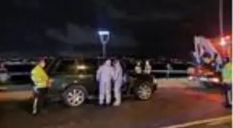 Beykoz'da bir otomobil denize uçtu, sürücü kadını dalgıç kurtardı