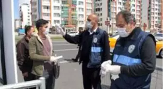 Diyarbakır'da pazar girişlerinde Korona virüs önlemi