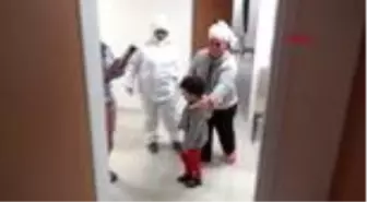Niğde'de karantinadaki Mehmet Güven'e 4'üncü yaş sürprizi