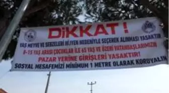 Sebze pazarlarında koronavirüse dezenfektanlı önlem