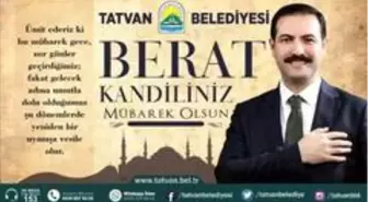 Başkan Geylani'den Berat Kandili mesajı