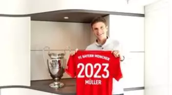 Bayern Münih, Thomas Müller'in sözleşmesini 2023'e kadar uzattı