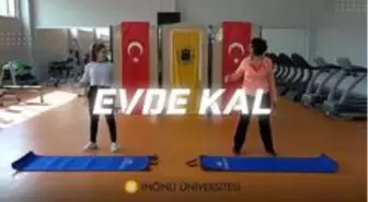 Spor Bilimleri Fakültesi'nden 'evde spor' hizmeti