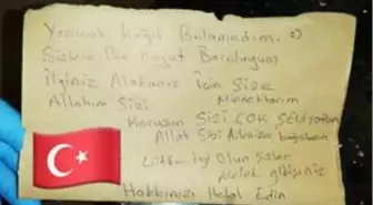 Sağlıkçılara 'Sizlere hayat borçluyum' notu bırakan gençten 'evde kal' çağrısı