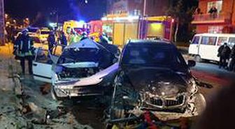 Isparta'da ciple otomobil çarpıştı: 1 ölü