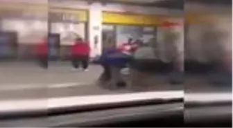 Motosikletli kuryelere akaryakıt istasyonunda saldırı kınandı