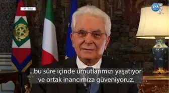 İtalya Cumhurbaşkanı Sergio Mattarella Halka Seslendi