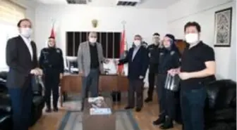 Gediz BİLSEM'den polise koruyucu siperlik