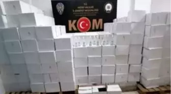 Hatay'da kaçak üretilen 5 bin 400 şişe dezenfektan ele geçirildi