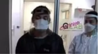 Korona virüs tanı merkezinin gönüllü savaşçıları ilk kez konuştu