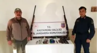 Kastamonu'da kaçak avlanan üç kişi suçüstü yakalandı