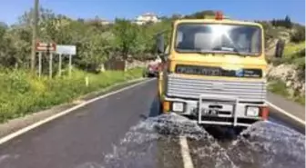 Aliağa köşe bucak dezenfekte ediliyor