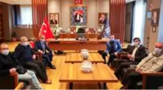 Erbaş ve Yıldırım'dan Başkan Işık'a ziyaret