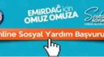 Emirdağ Belediyesi'nden Online Sosyal Yardım başvuruları