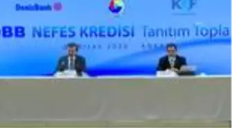 'TOBB Nefes Kredisi Tanıtım Toplantısı' - Denizbank Genel Müdürü Ateş
