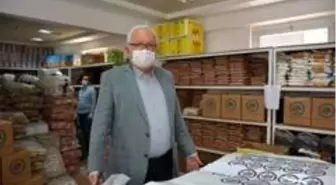Gurbetçilerden aşevine gıda desteği