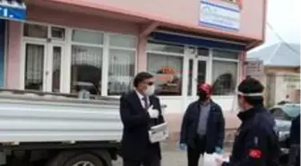 Posof tekstil atölyesi maske üretimiyle faaliyete başladı