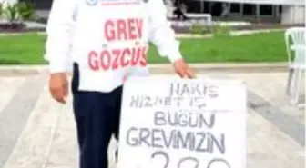 Antalyalı işçi, tek başına 280 gündür grevde