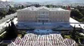Yunanistan'da 1 Mayıs şarkılarla kutladı