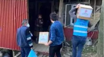 Güce Müftülüğünden ihtiyaç sahiplerine gıda paketi