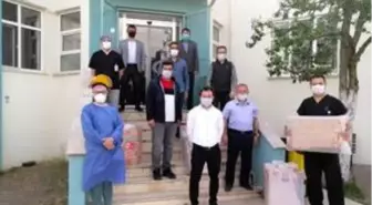 Osmaneli esnafından hastaneye televizyon desteği