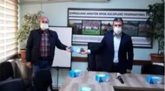 103 kulübe 5 bin adet maske dağıtımı başladı