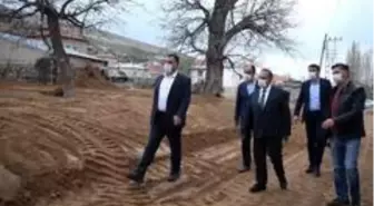 Başkan Yalçın Koçcağız'da incelemelerde bulundu