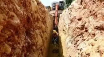 MESKİ'nin kanalizasyon çalışmaları sürüyor